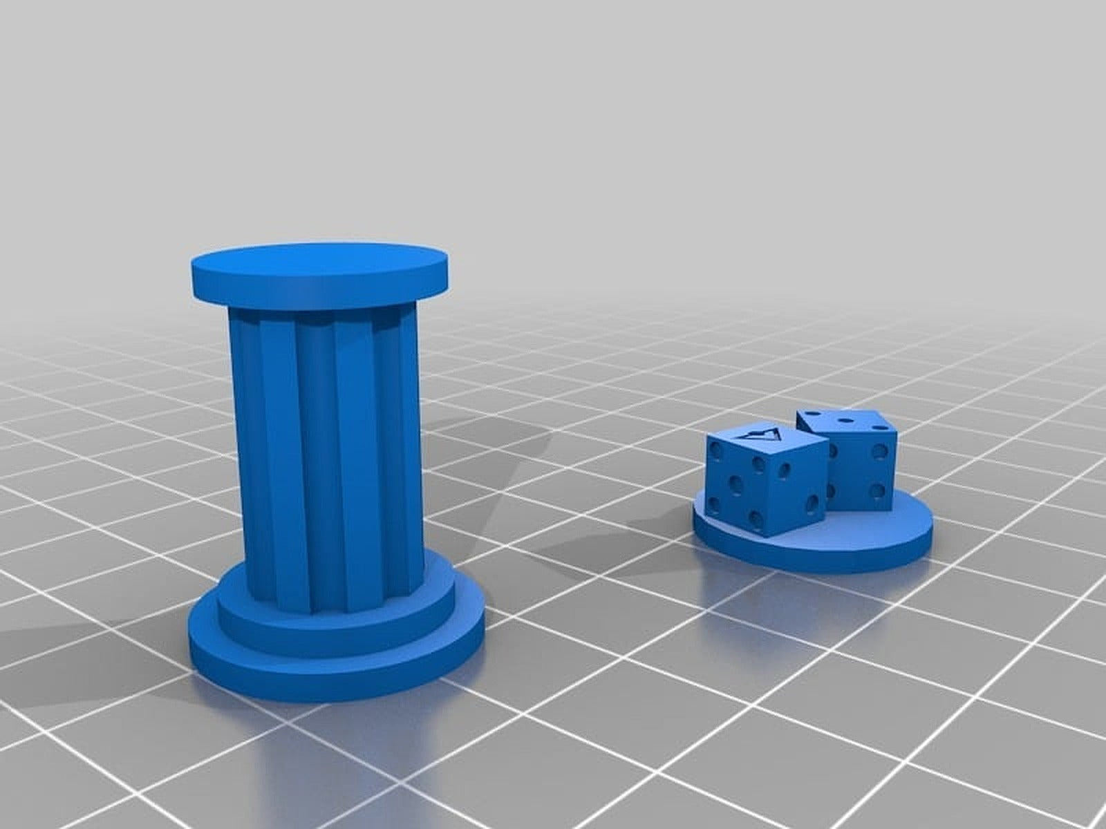 Talisman Board Game 3D Terrain Pieces – 3D Baskı Modeli