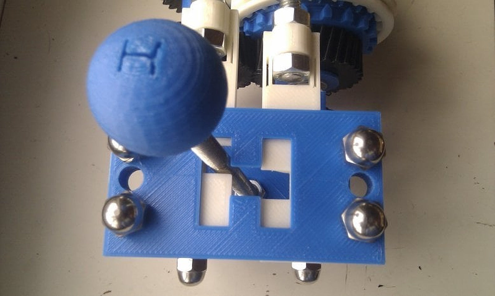Four speed gearbox with H shifter – 3D Baskı Modeli