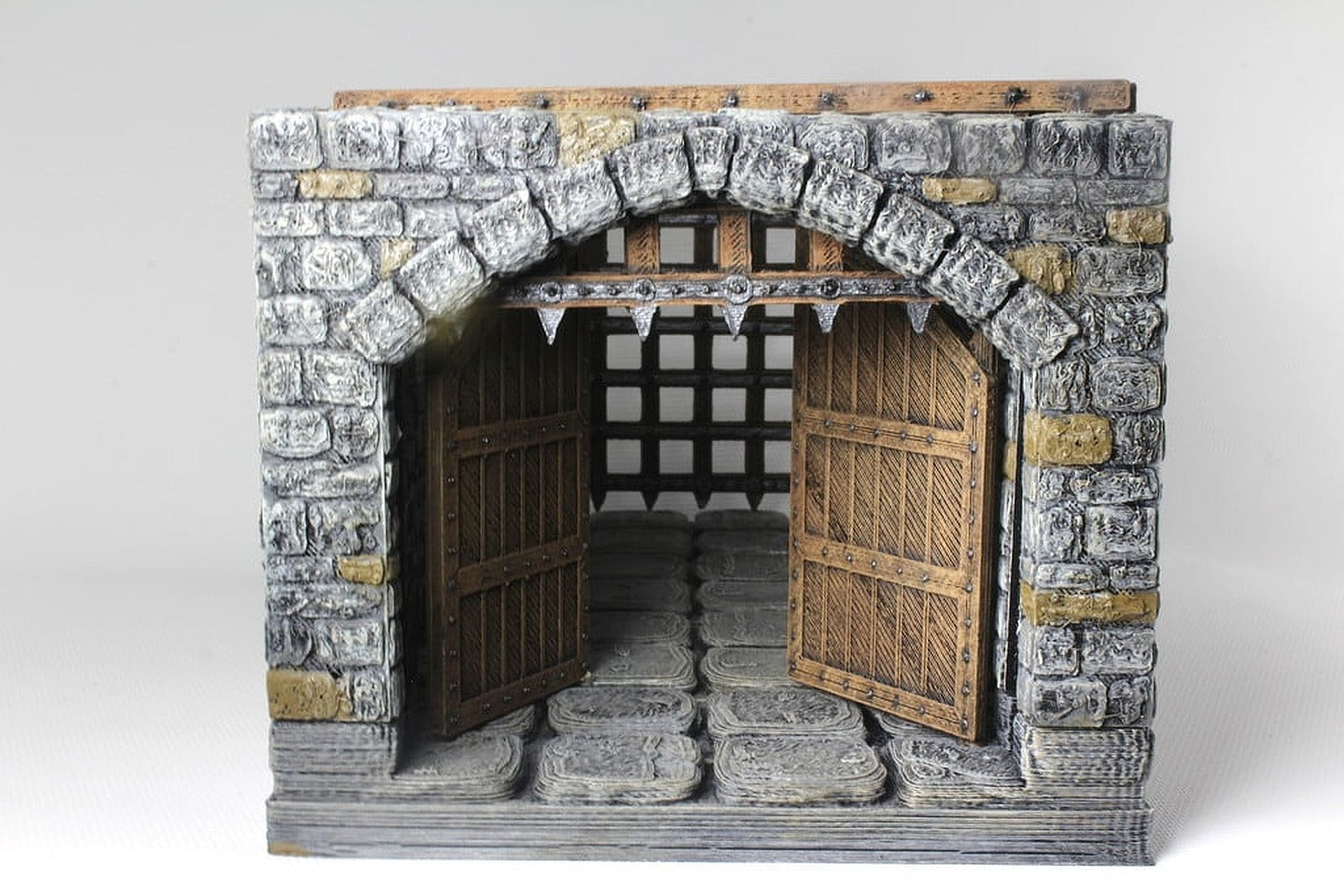 OpenForge Stone Gatehouse – 3D Baskı Modeli