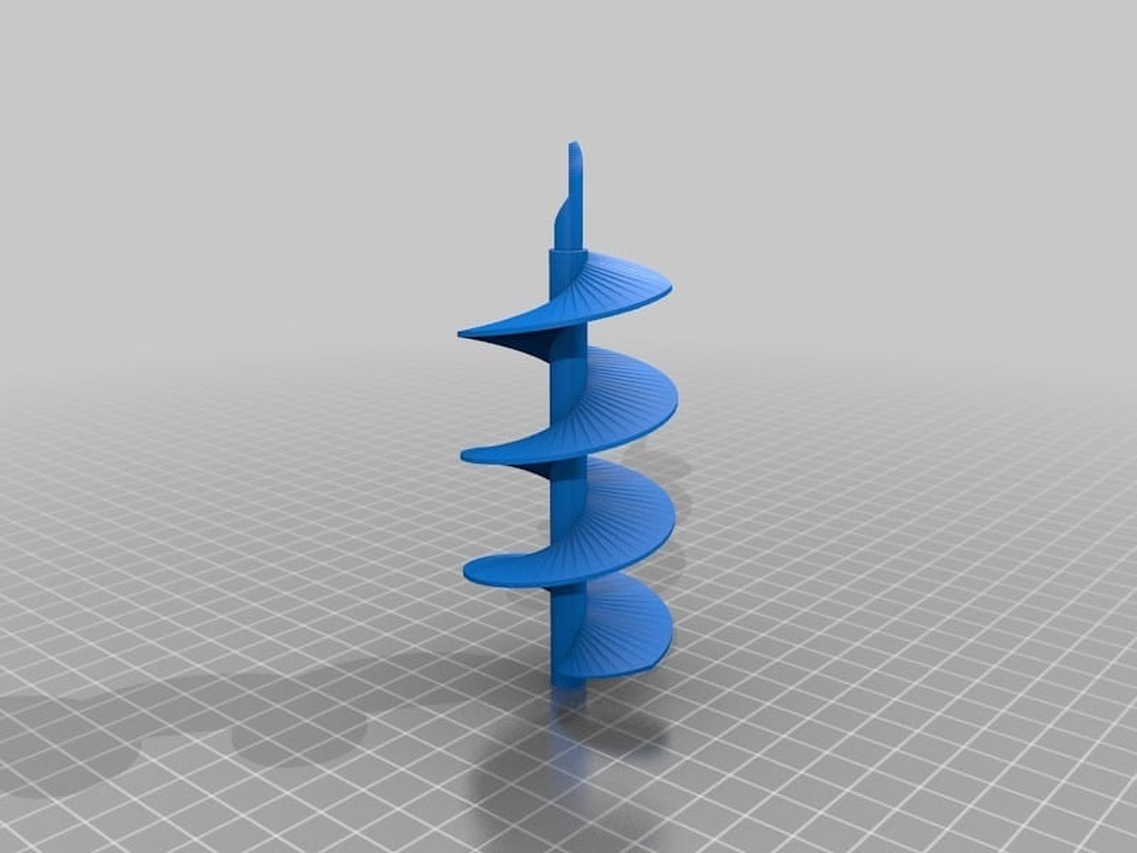 Auger-based Cat Feeder – 3D Baskı Modeli