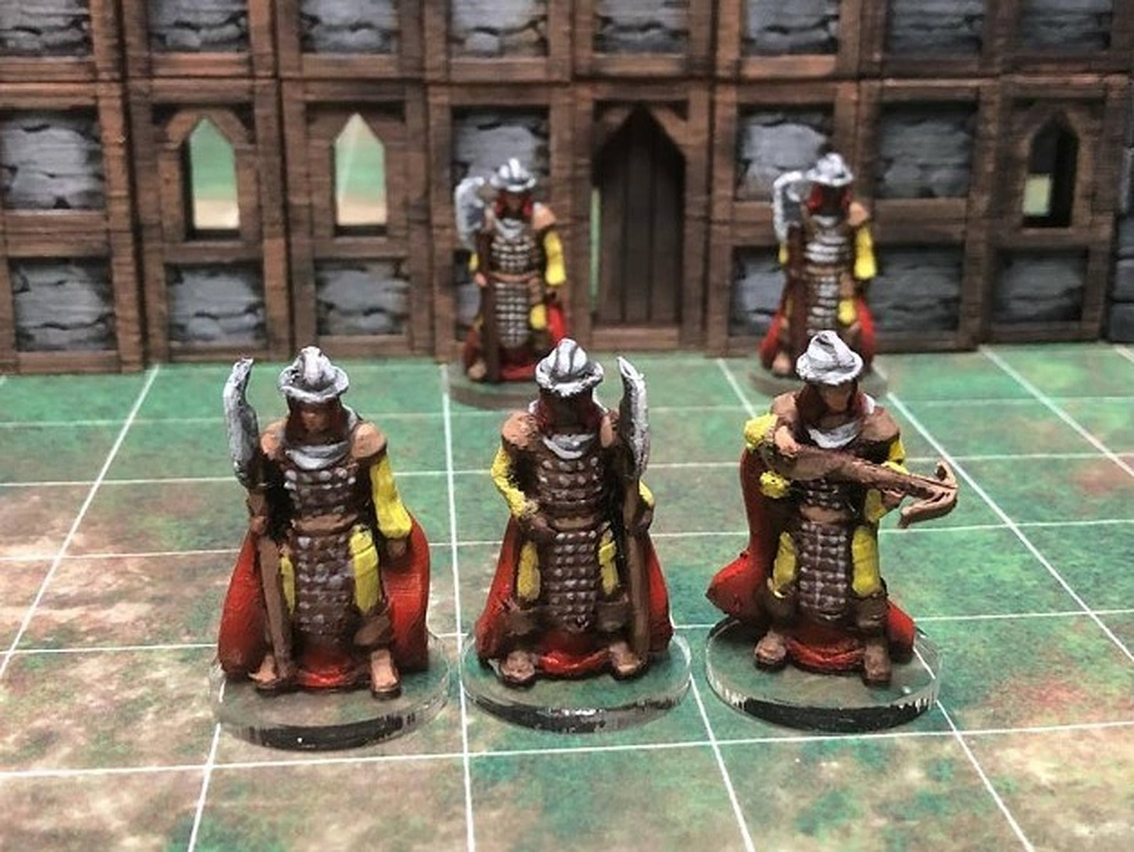 Townsfolke: Town Guard variants (28mm/32mm scale) – 3D Baskı Modeli