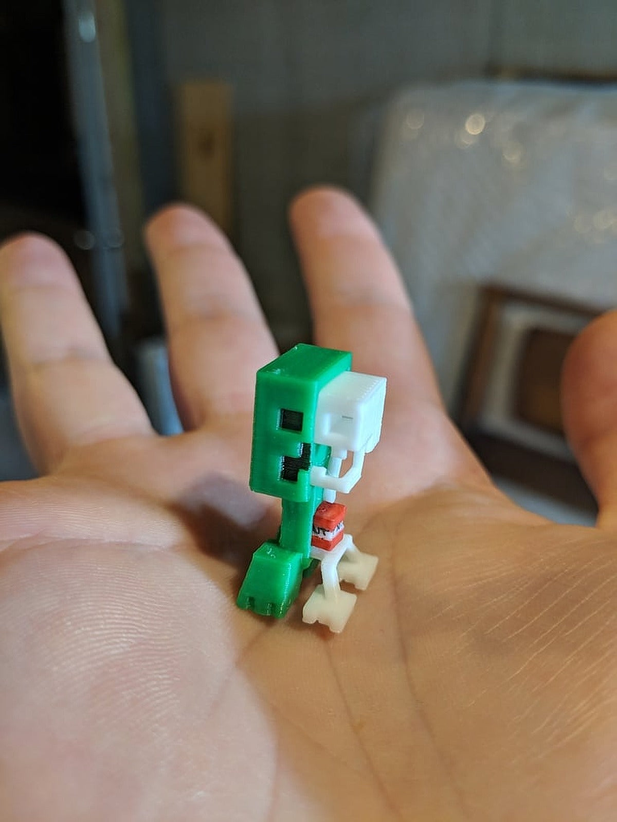 Minecraft Mini Creeper Anatomy – 3D Baskı Modeli