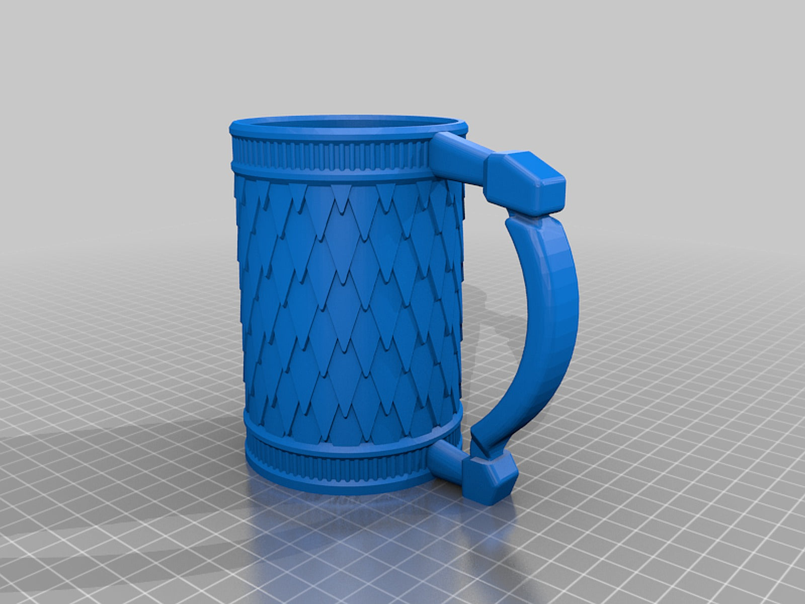 Dragon Scale Can Koozie – 3D Baskı Modeli