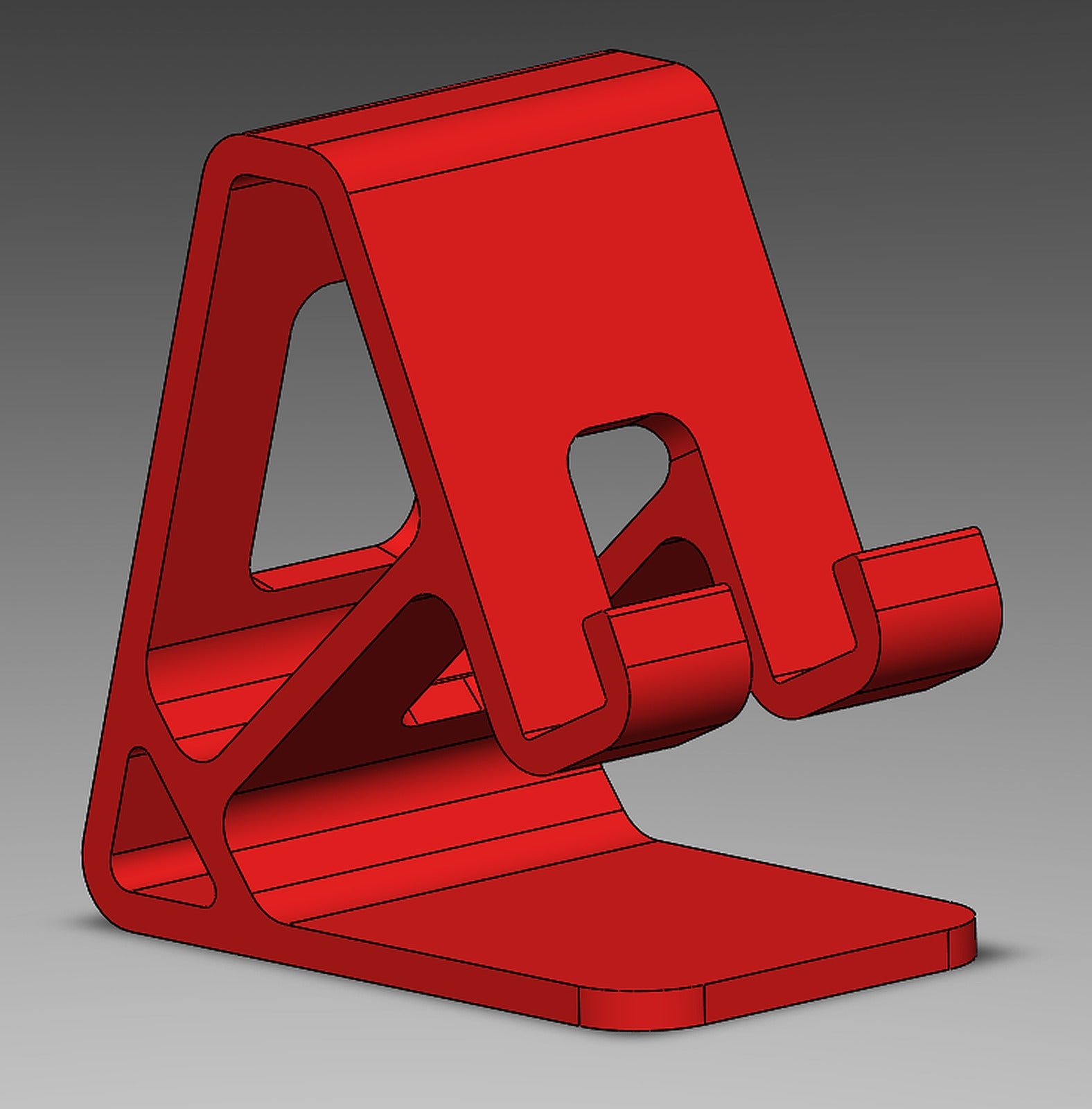 Soporte celular (telefon stand) – 3D Baskı Modeli