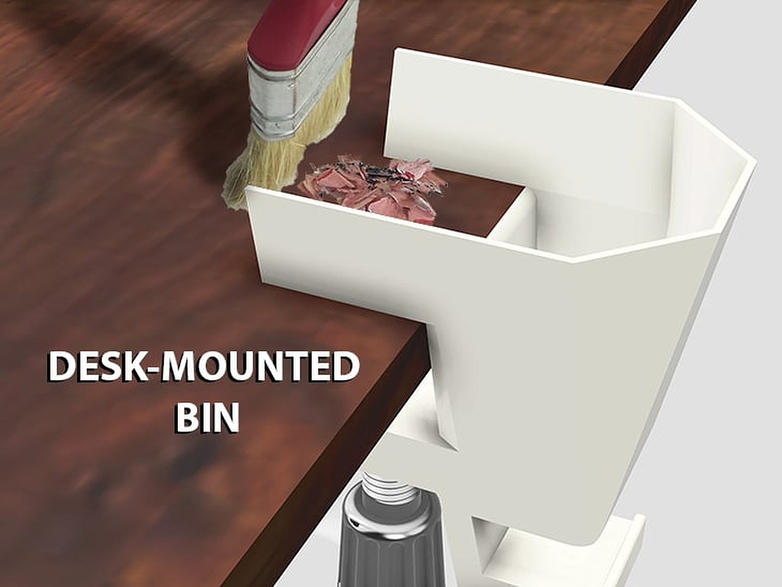 Desk-Mounted kutu/düzenleyici – 3D Baskı Modeli