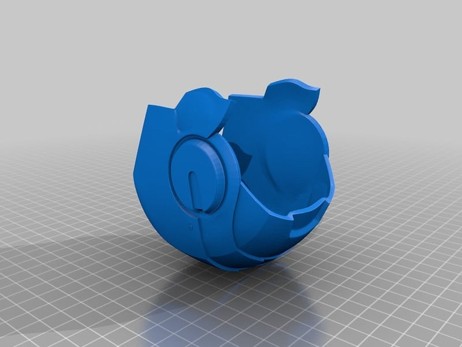 Ironman helmet in 3 parts – 3D Baskı Modeli