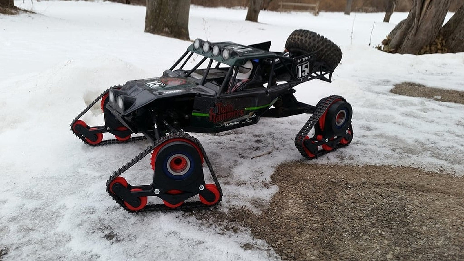 RC Snow Tracks – 3D Baskı Modeli