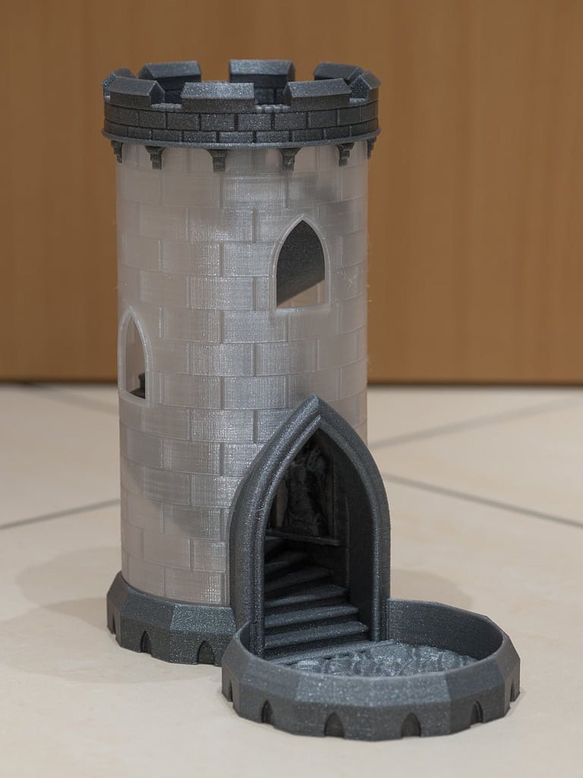 Another Dice Tower Shell (bottle substitute) – 3D Baskı Modeli