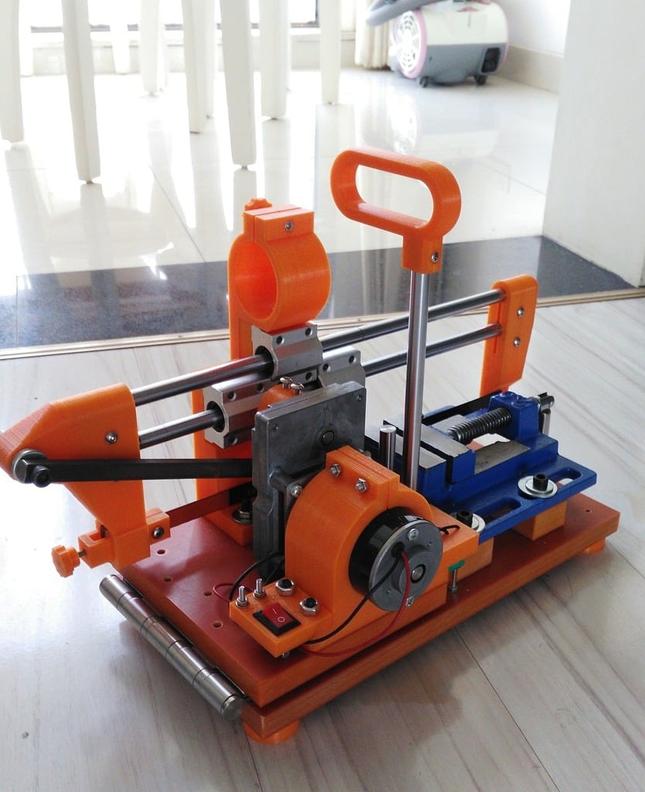 Power Hacksaw by 3D Printer V4.0 – 3D Baskı Modeli