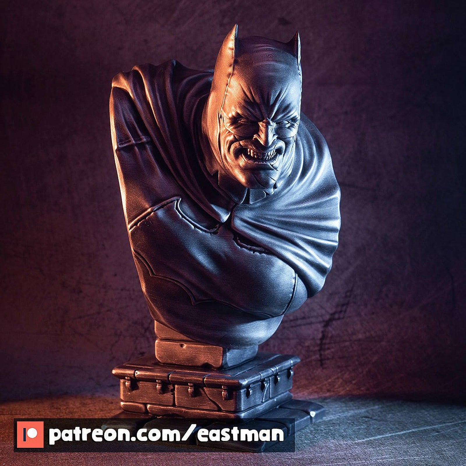 The Dark Knight bust (fan art) – 3D Baskı Modeli