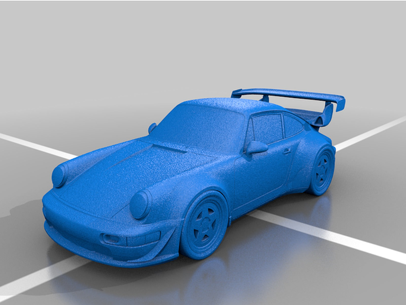 RWB Porsche 911 (964) Turbo – 3D Baskı Modeli