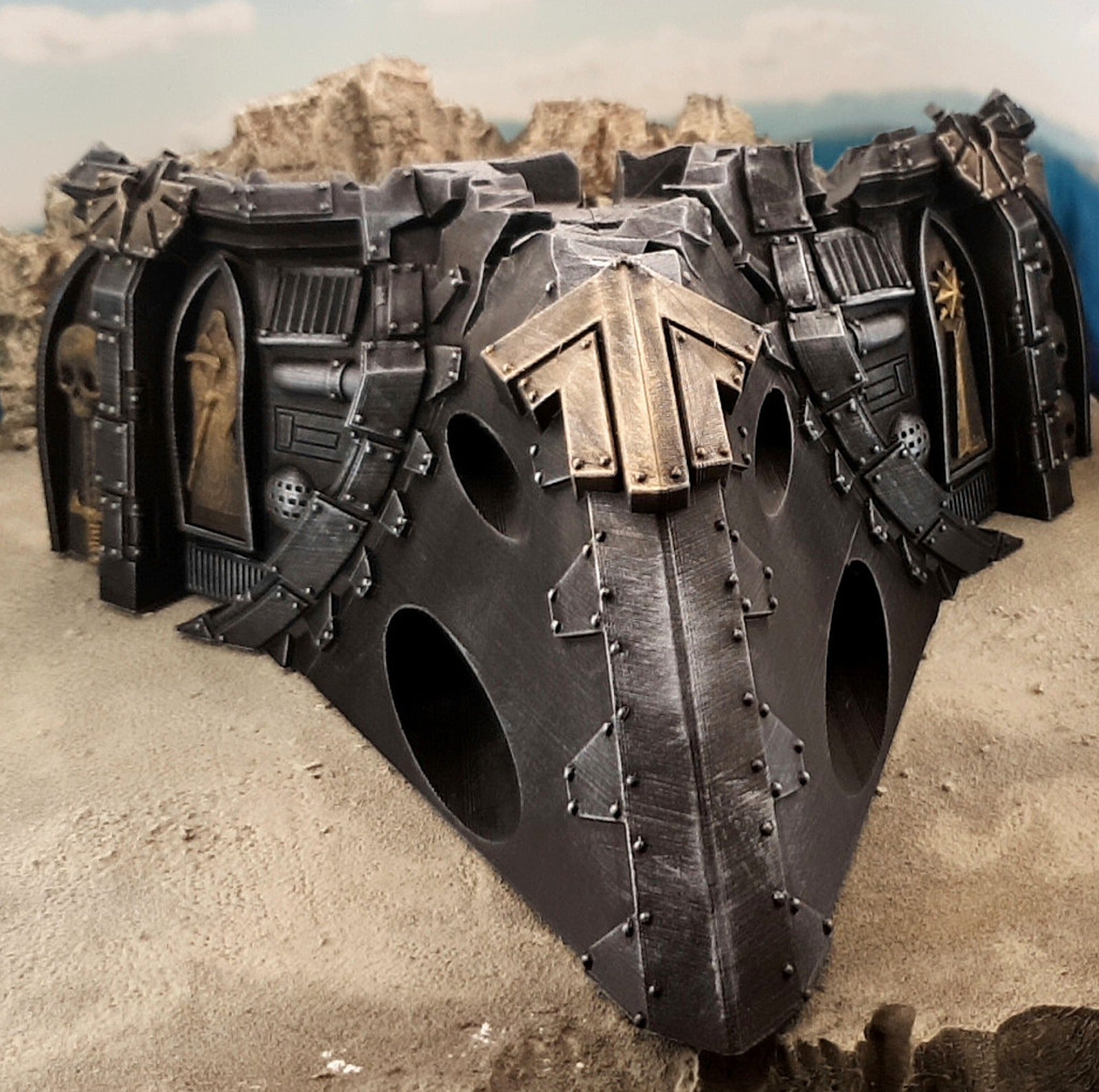 Gothic spaceship wreck C nose – 3D Baskı Modeli