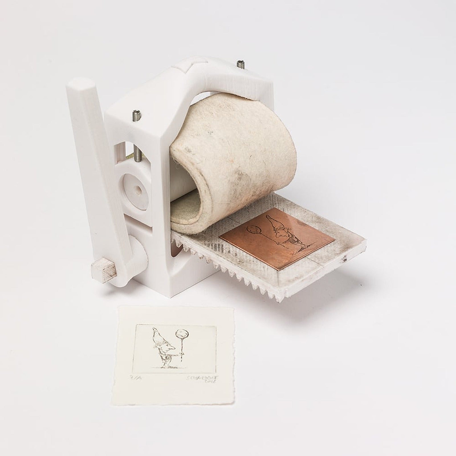 DIY Printmaking Press – Open Press Project – 3D Baskı Modeli