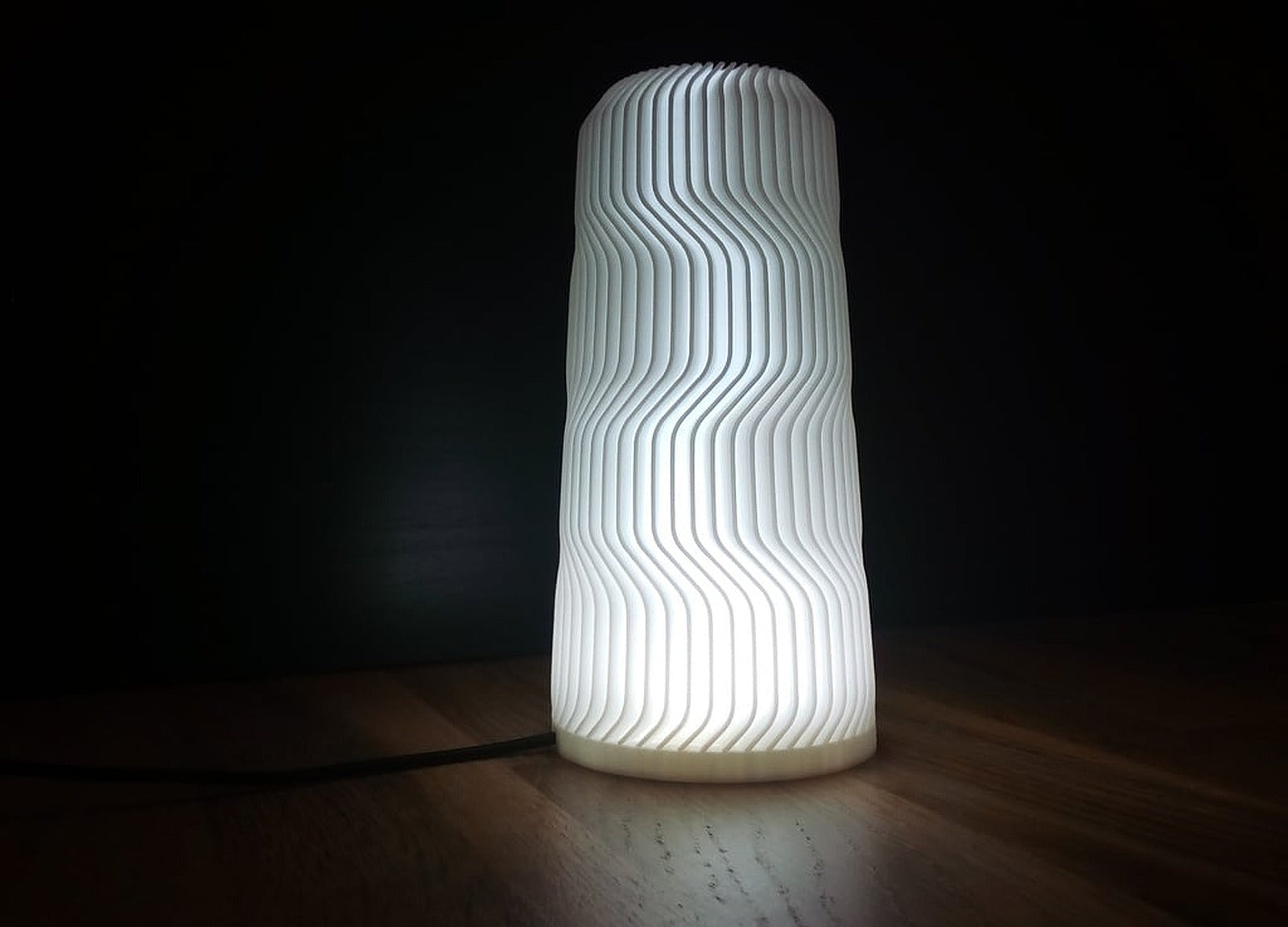Wave lamp Yeah! – 3D Baskı Modeli