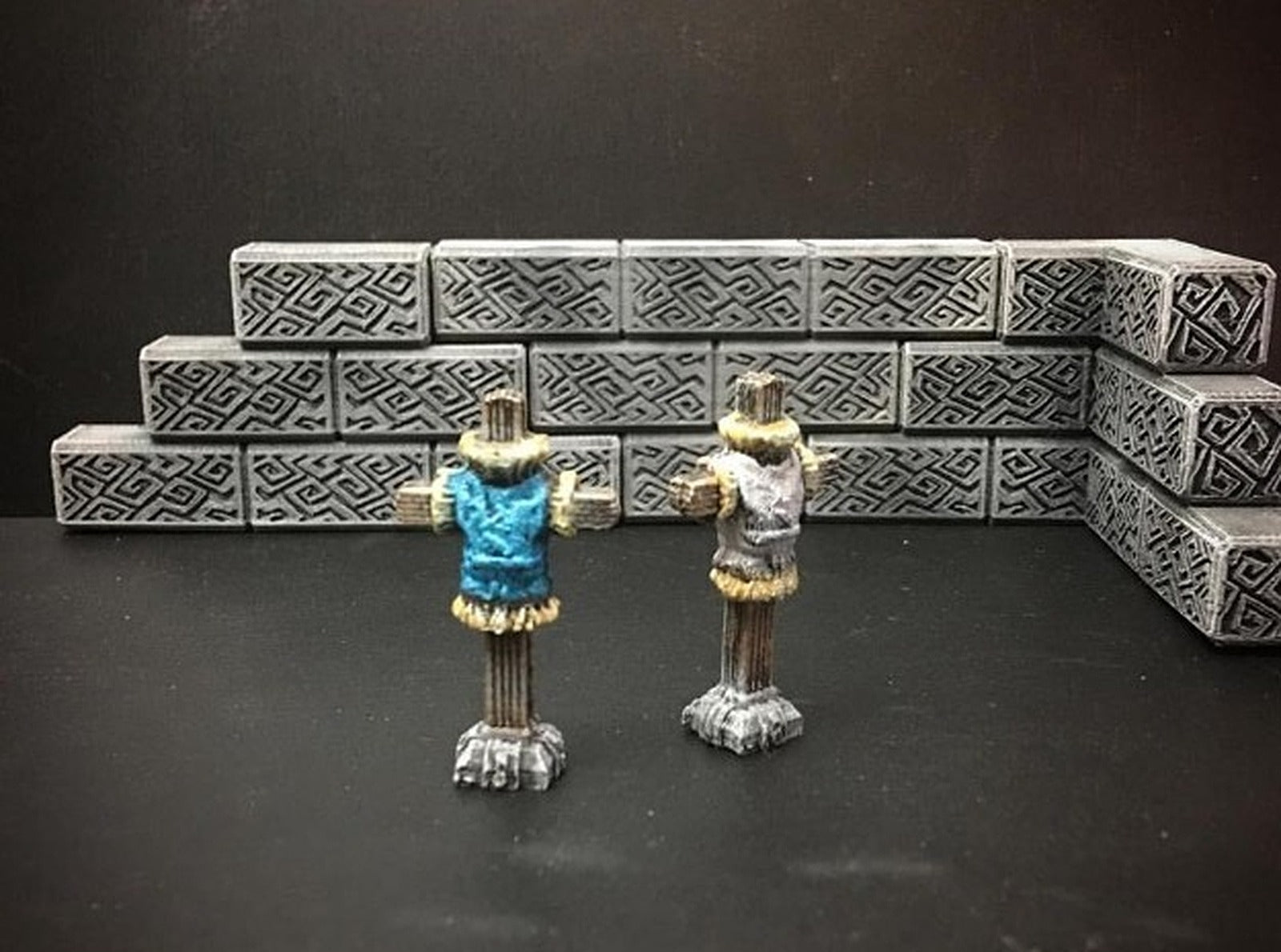 Delving Decor: Sparring Dummy (28mm/Heroic scale) – 3D Baskı Modeli