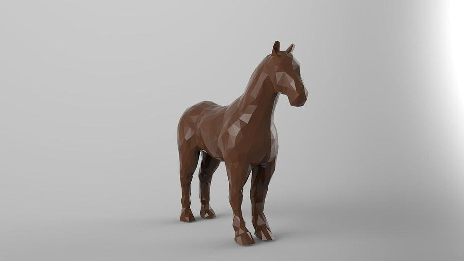 Low poly horse – 3D Baskı Modeli