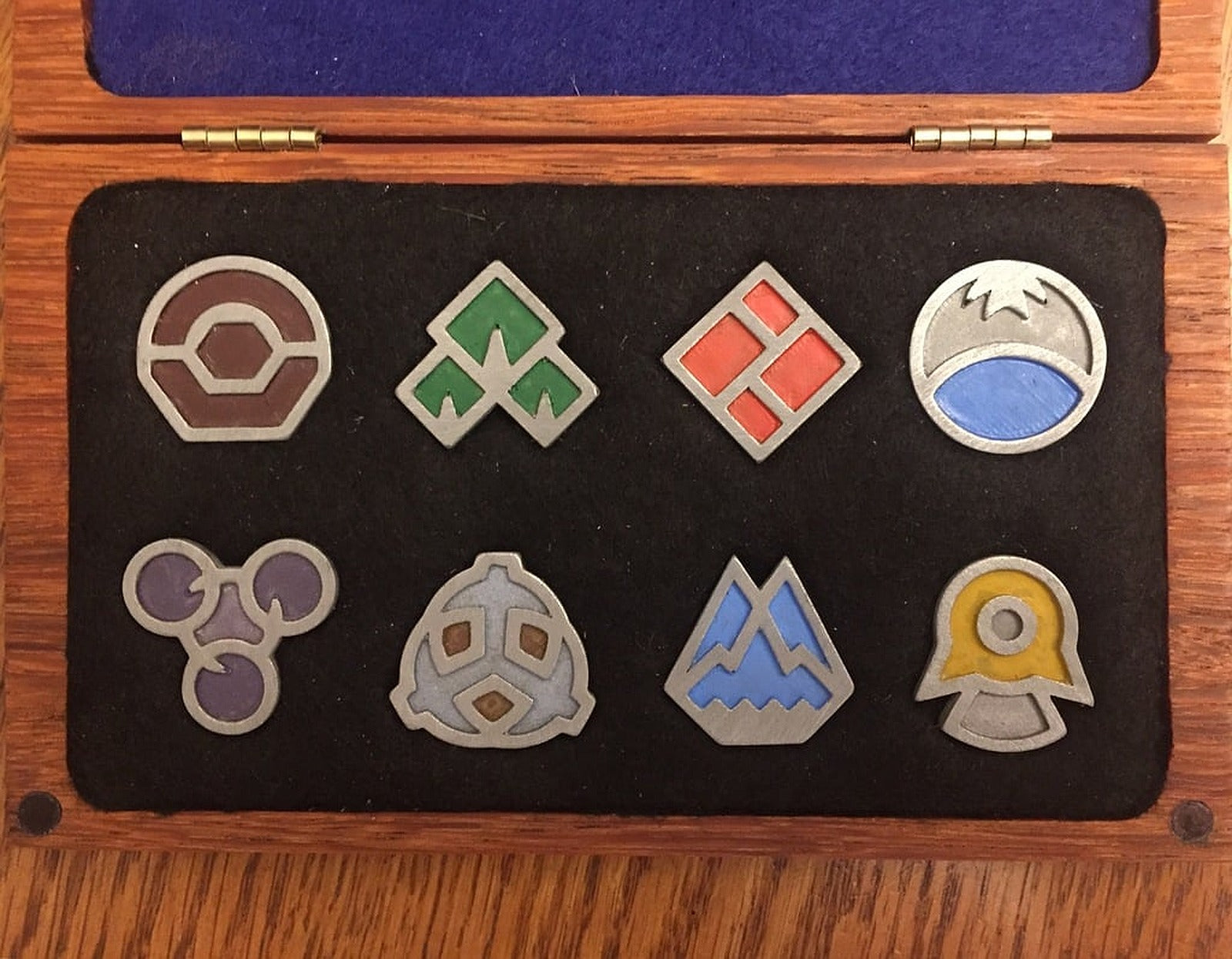 Sinnoh Pokemon Gym Badges – 3D Baskı Modeli