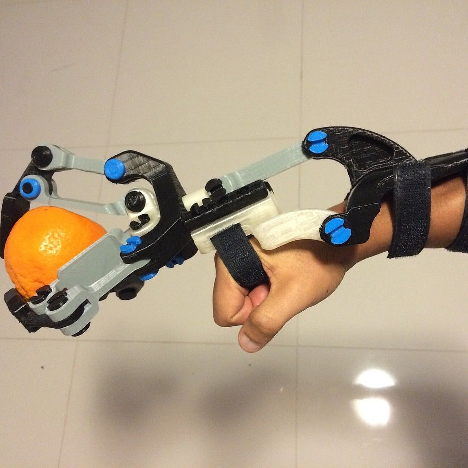 Black Ram Hand (Robotic/Prosthetic Hybrid) - Mark V – 3D Baskı Modeli