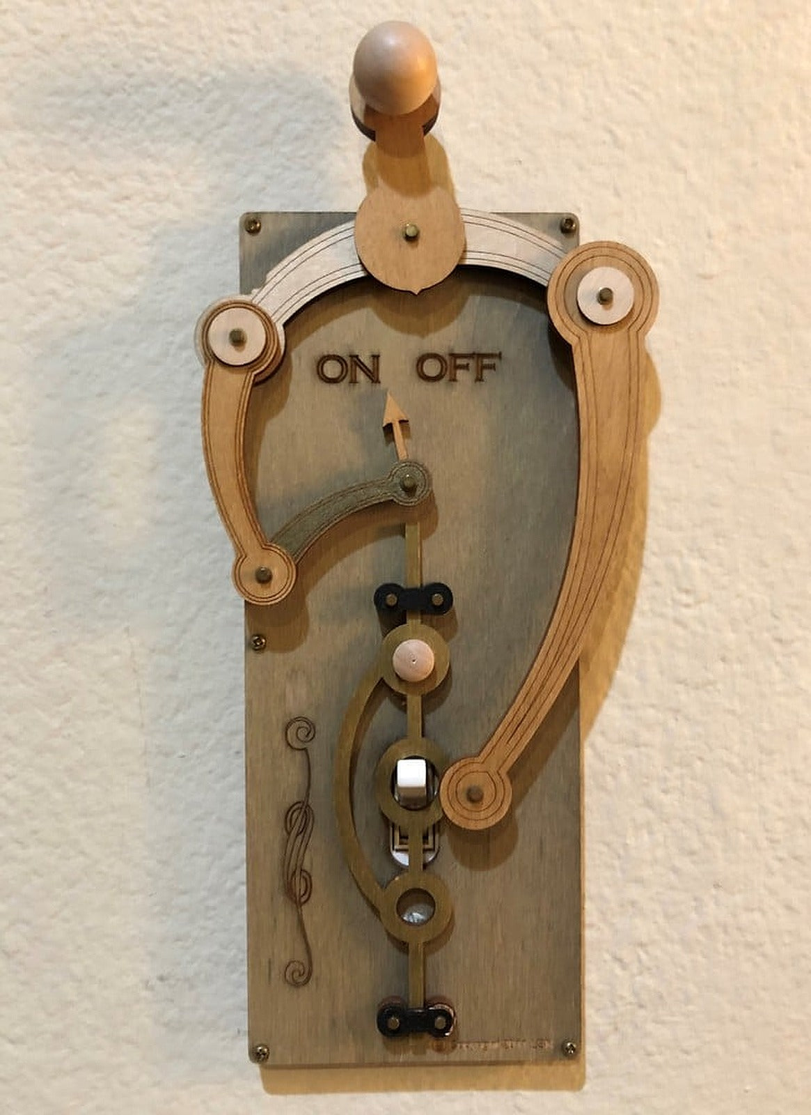 Mechanical Light Switch – 3D Baskı Modeli