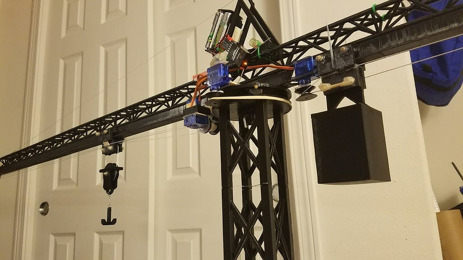 RC Tower Crane 1.42m 56in – 3D Baskı Modeli