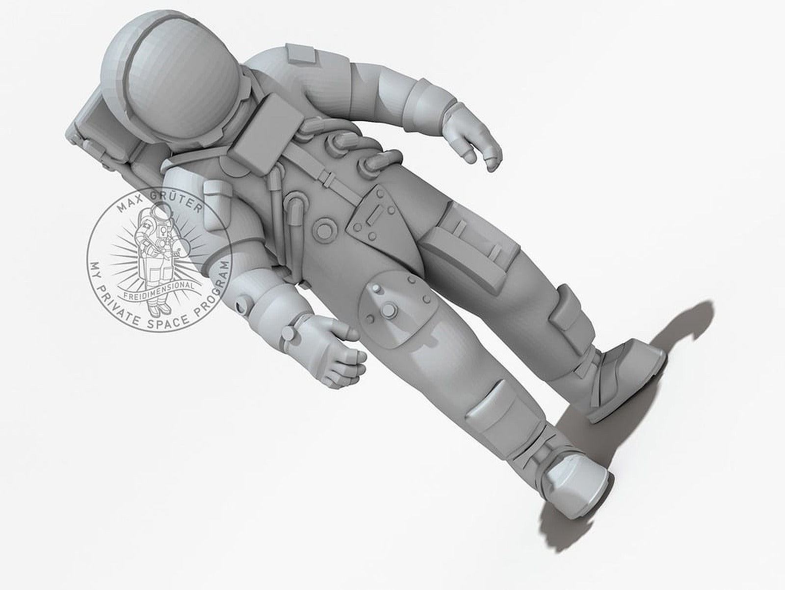 Apollo Astronaut (The Original) – 3D Baskı Modeli