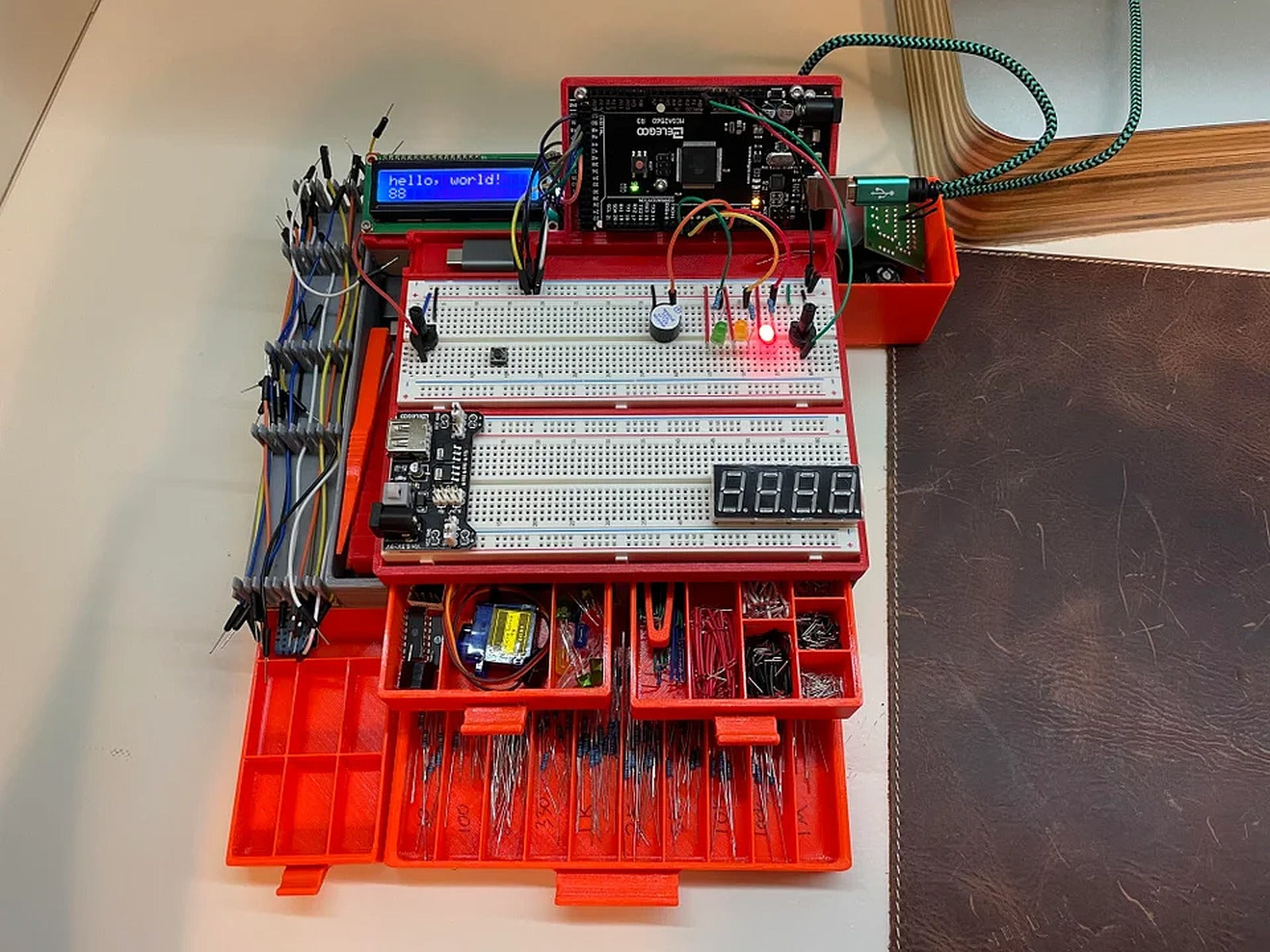 Arduino Learning Station – 3D Baskı Modeli