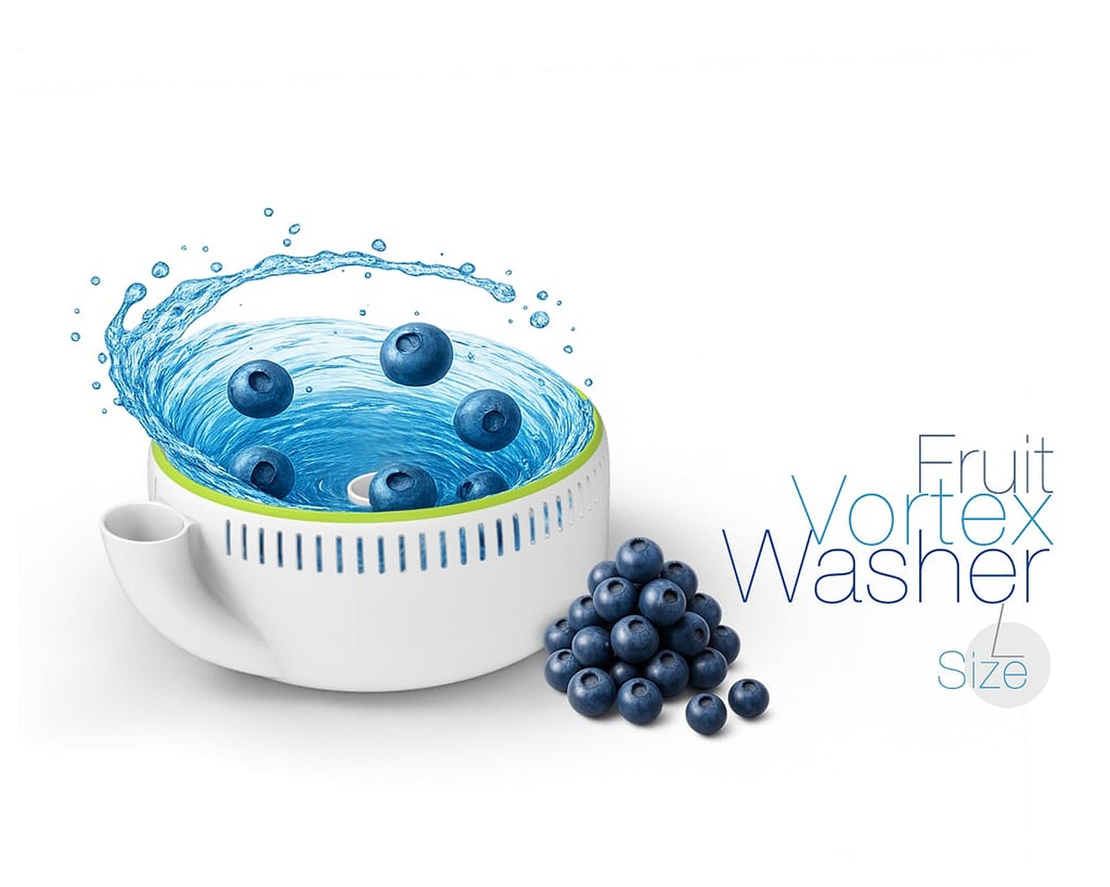 Vortex Fruit Washer (Size L) – 3D Baskı Modeli