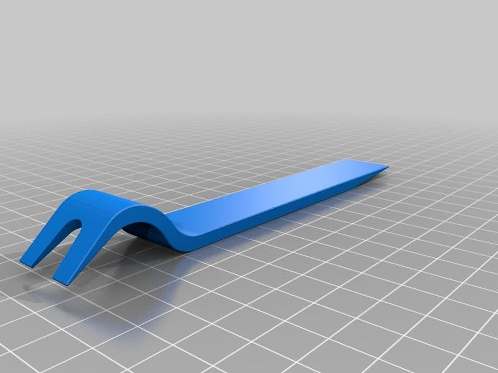 Car door clip panel pry and removal tool – 3D Baskı Modeli