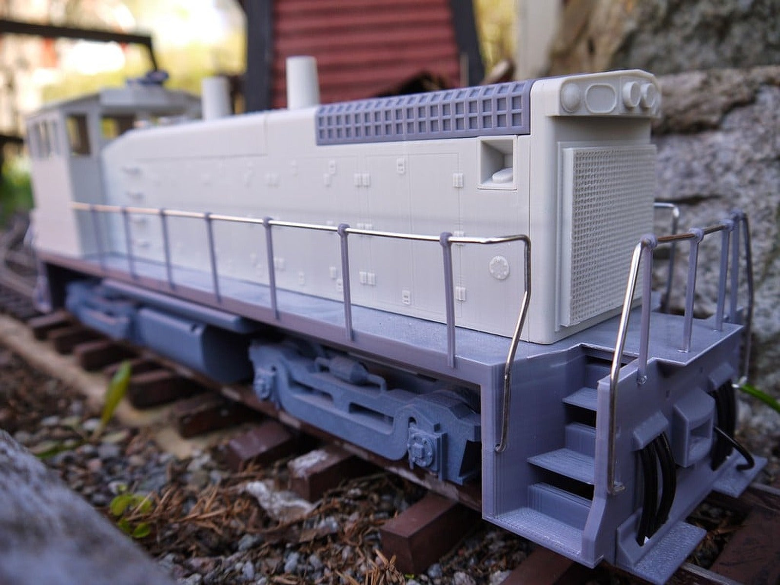 OpenRailway EMD SW1500 1:32 Locomotive – 3D Baskı Modeli
