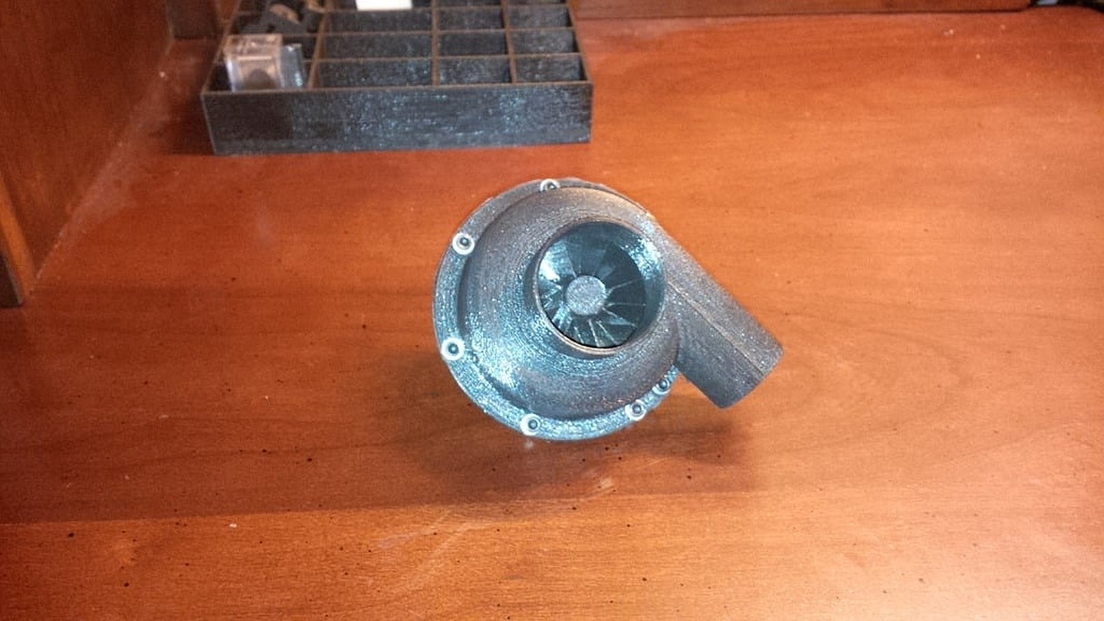 Turkutu/düzenleyicie Blower, housing, and motor electric motor mount. – 3D Baskı Modeli