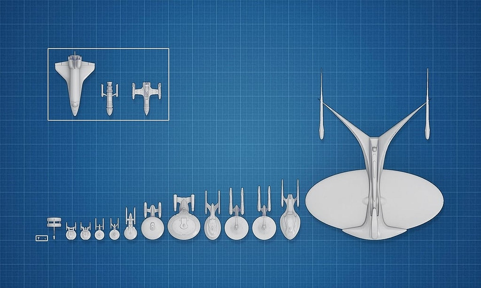 Star Trek USS Enterprise Ultimate Collection – 3D Baskı Modeli