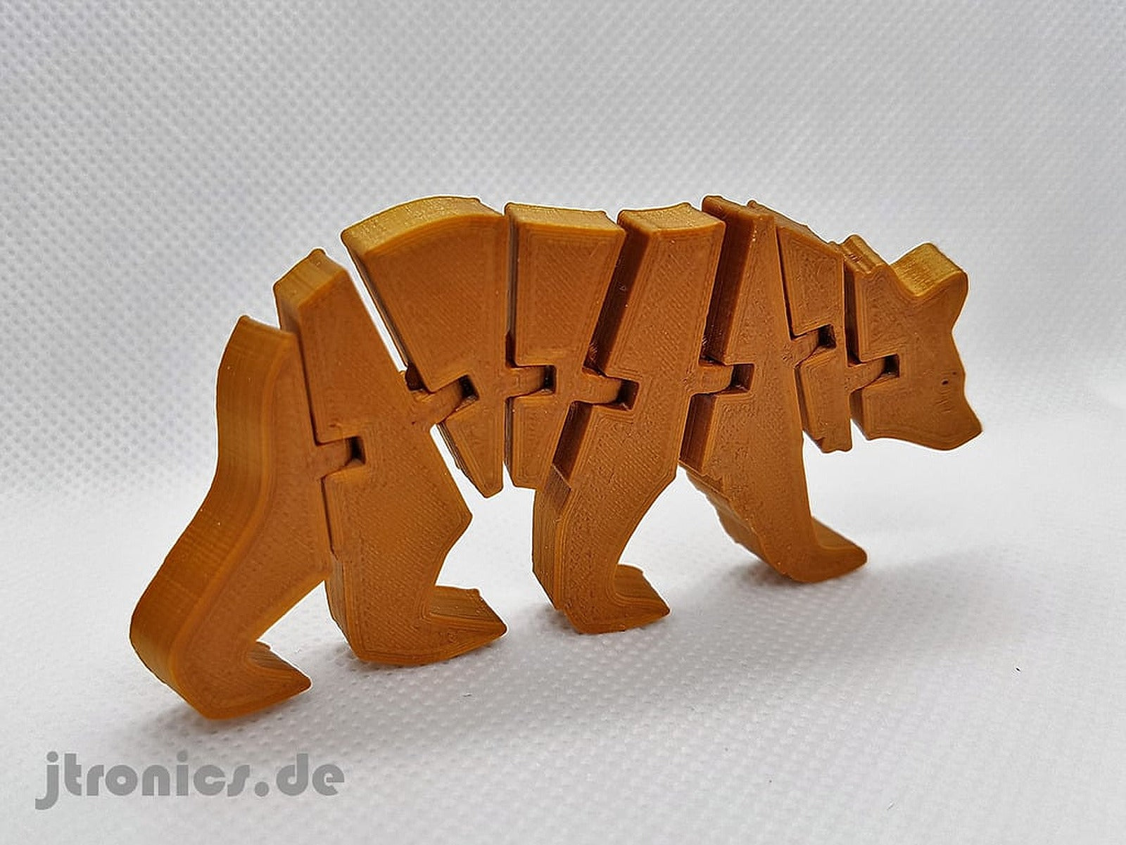 Flexi Articulated Bear – 3D Baskı Modeli
