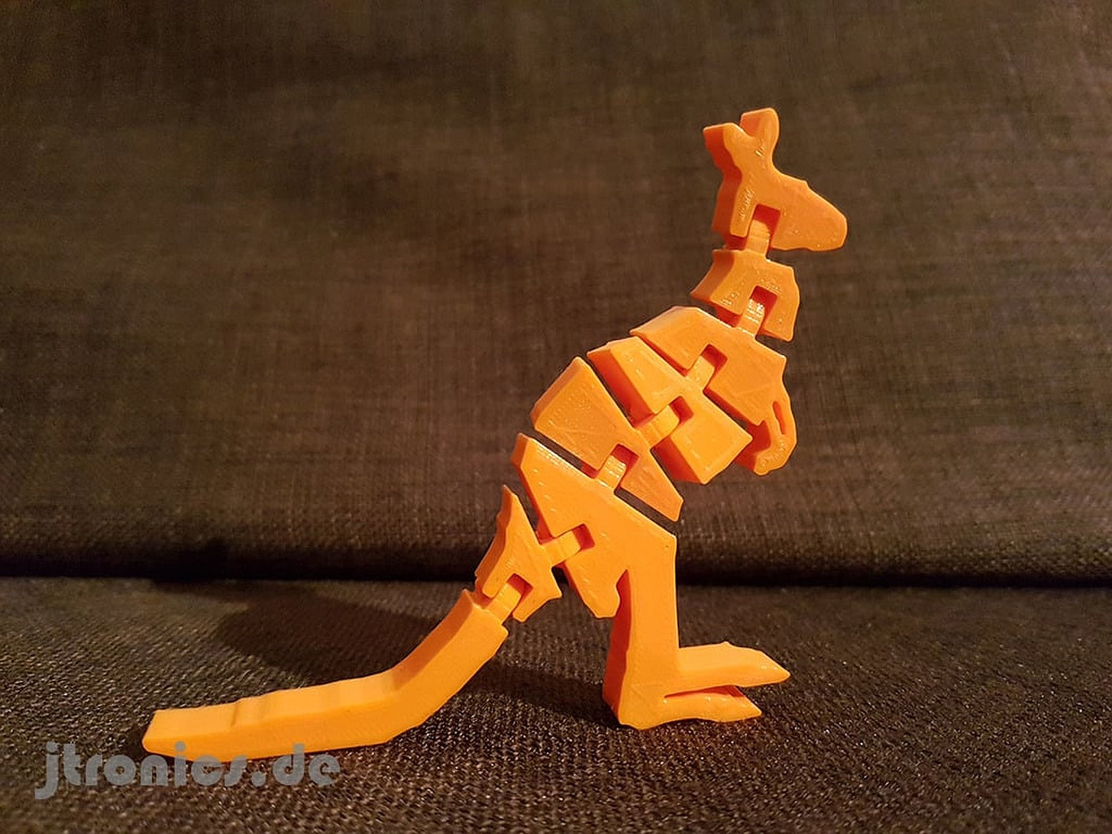 Flexi Articulated Kangaroo Full – 3D Baskı Modeli