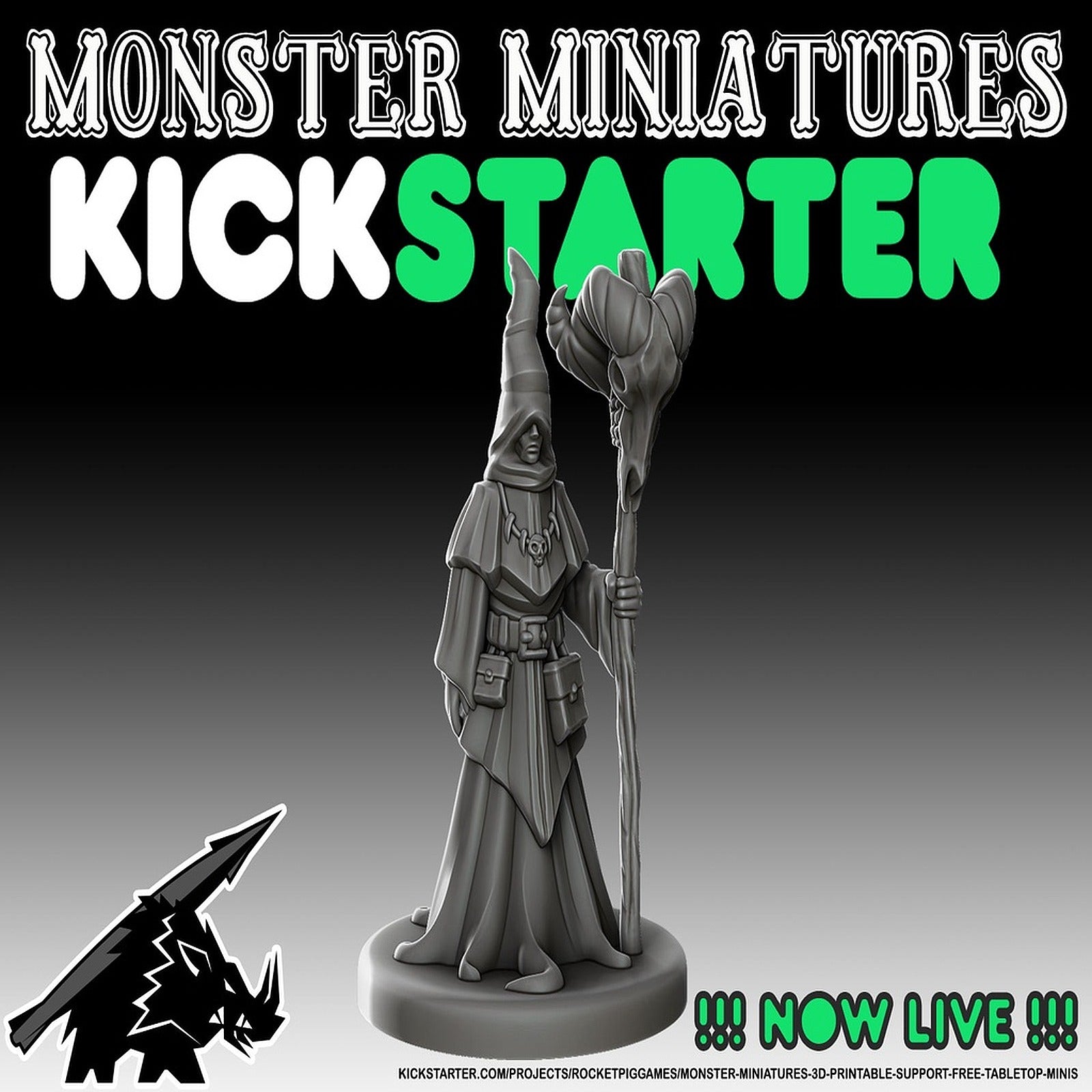 Cultist - KICKSTARTER is LIVE! – 3D Baskı Modeli