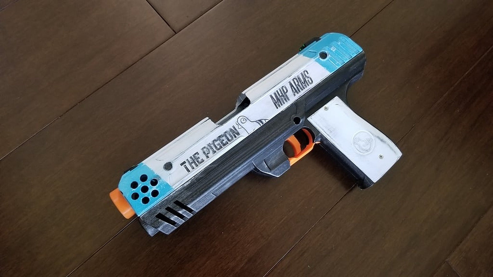 The Pigeon -semiauto magfed nerf pistol- – 3D Baskı Modeli