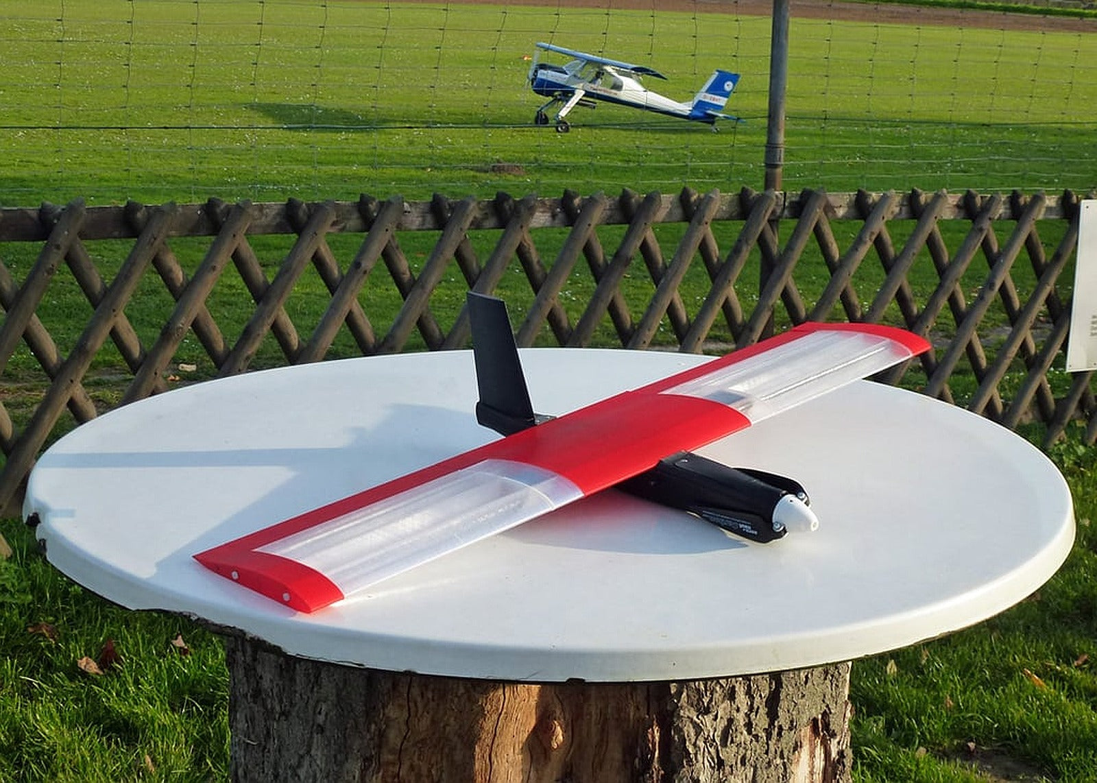 Speedy "Red Mini Wing" RC Plane – 3D Baskı Modeli