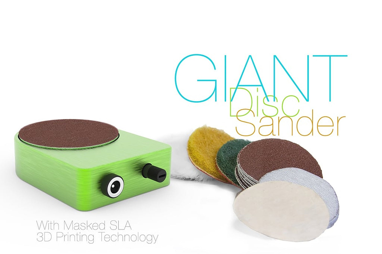Disc Sander GIANT – 3D Baskı Modeli