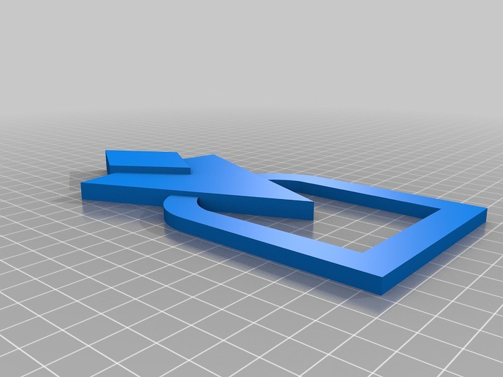 Skyrim Door Quest Plaque – 3D Baskı Modeli