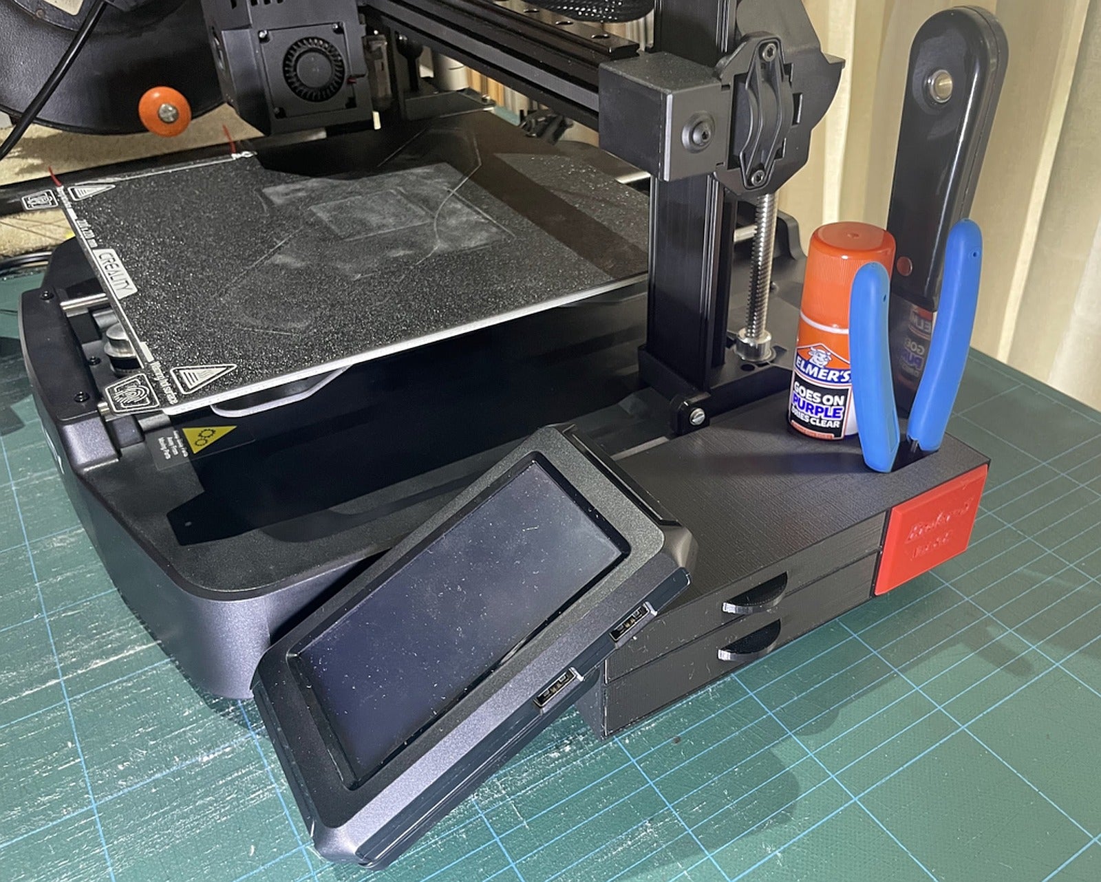 Ender-3 V3 KE Drawers & Tool stand – 3D Baskı Modeli