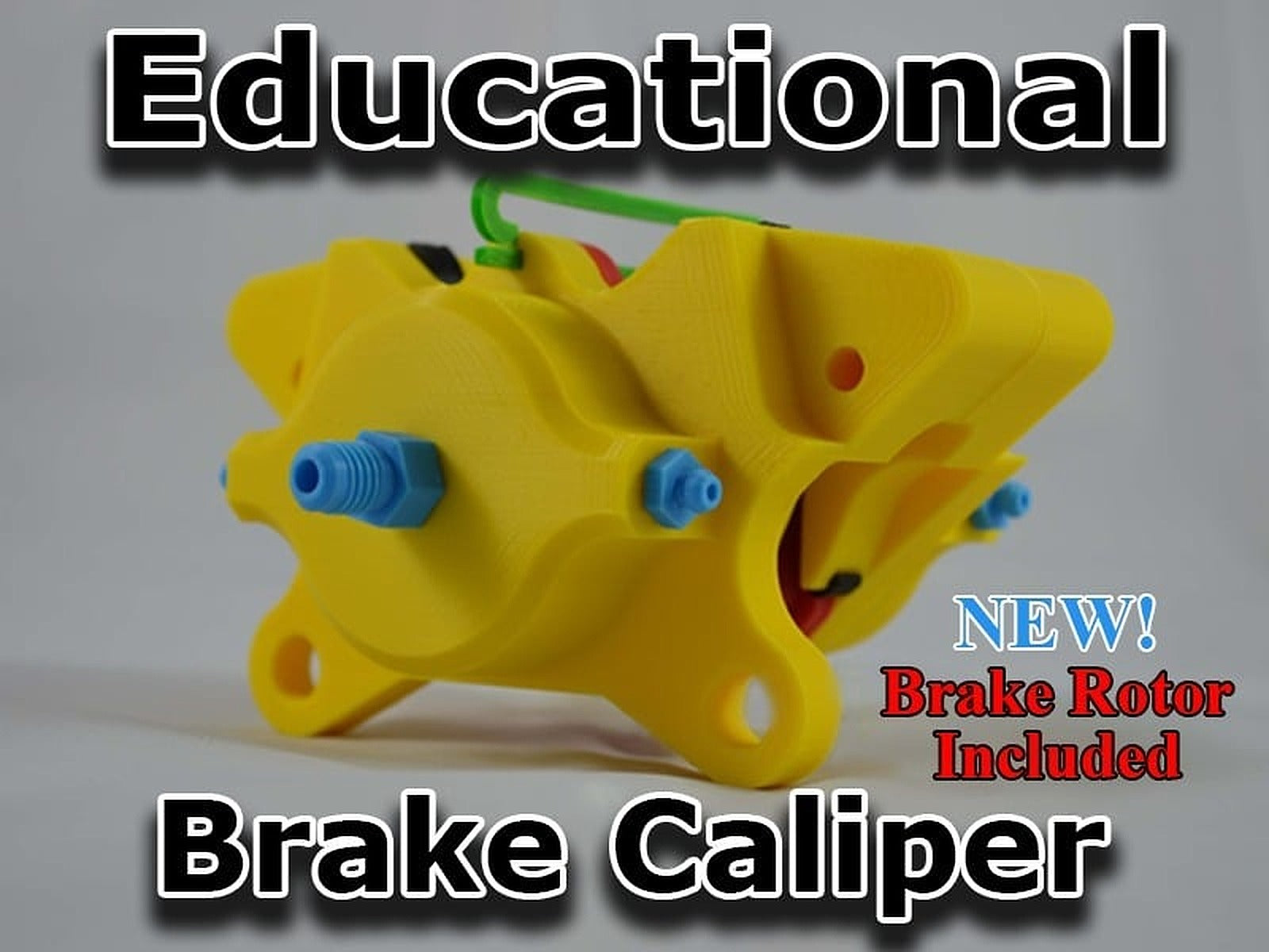 Educational Brake Caliper – 3D Baskı Modeli