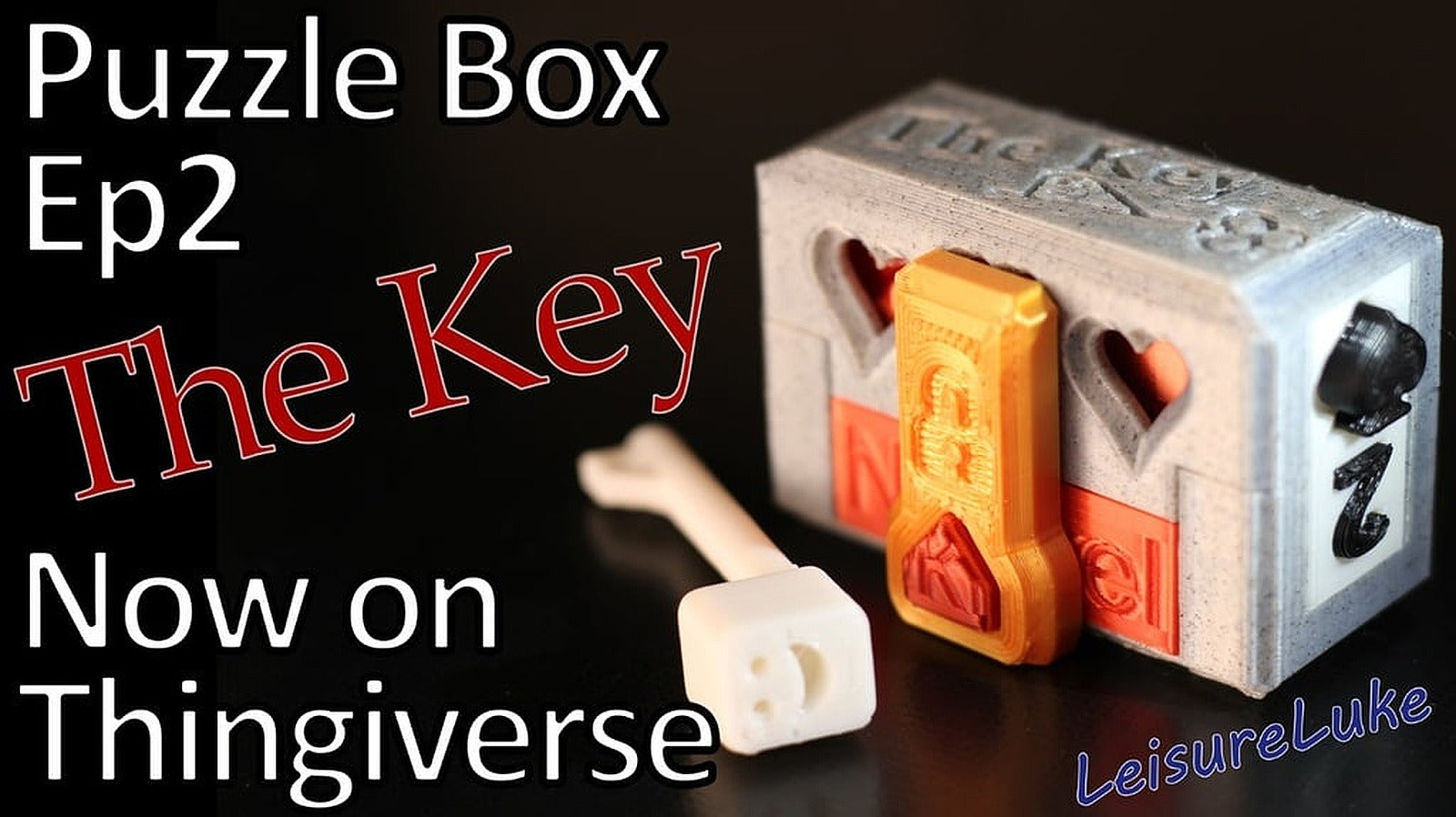 The Key - Puzzle kutu/düzenleyici – 3D Baskı Modeli
