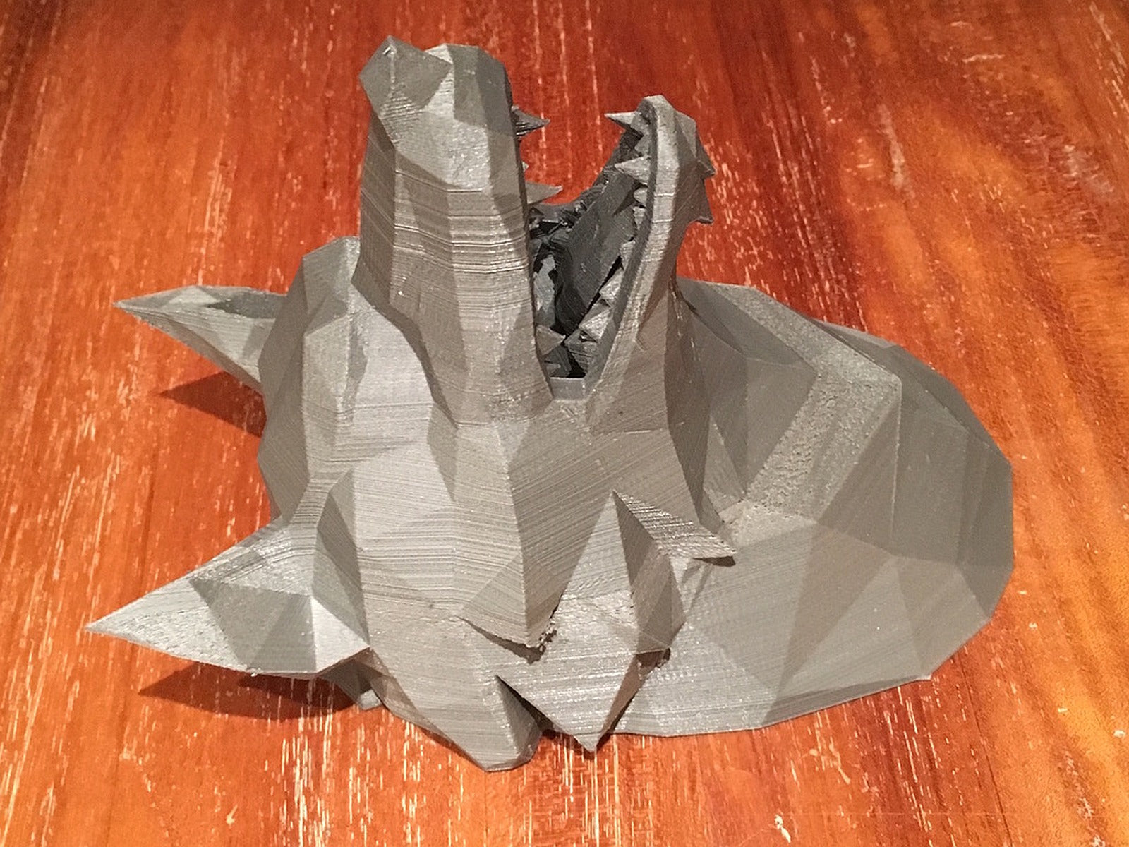 Wolf Head – 3D Baskı Modeli