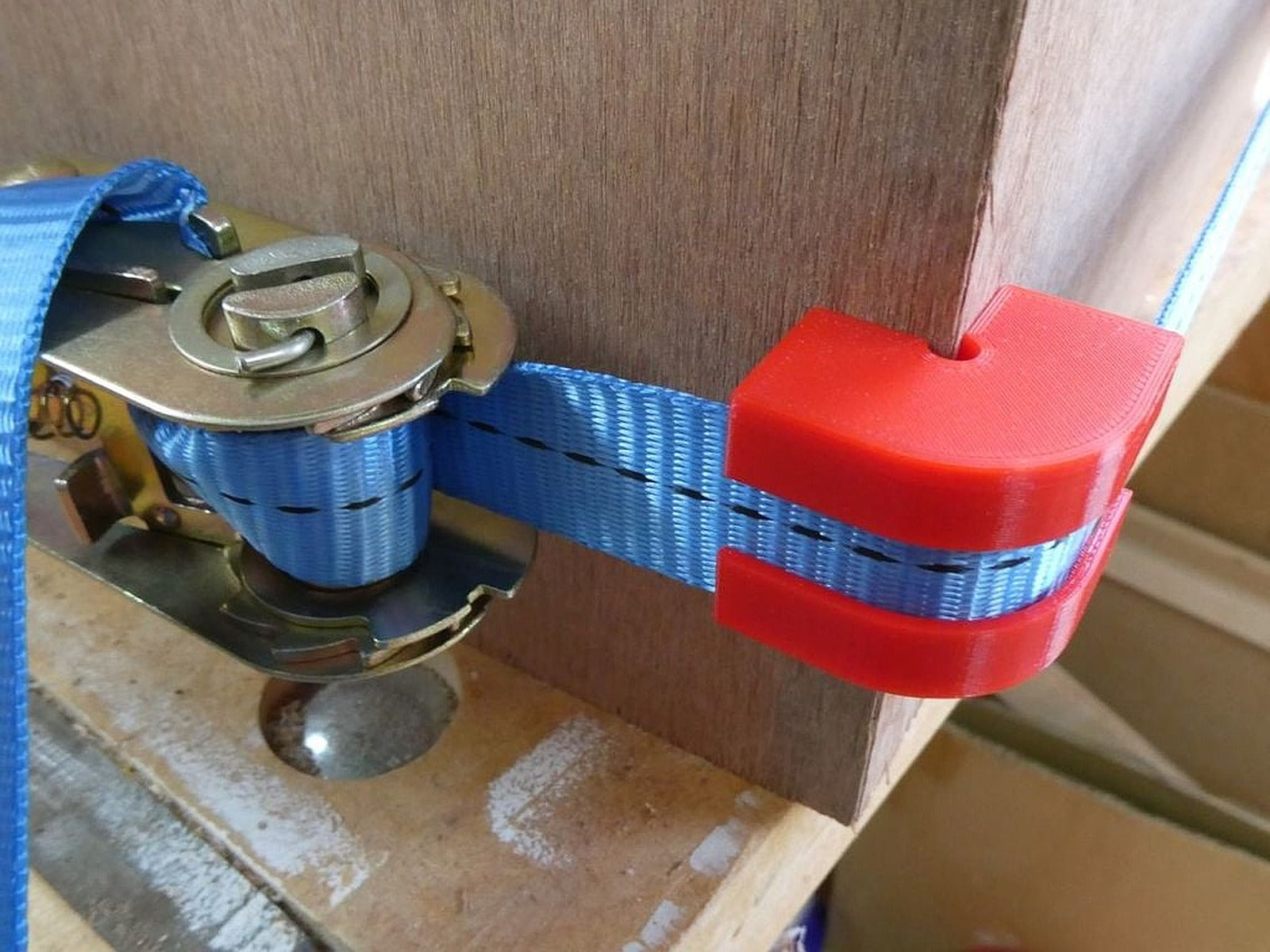 Strap Clamp Corner - Parametric (Fusion 360) – 3D Baskı Modeli