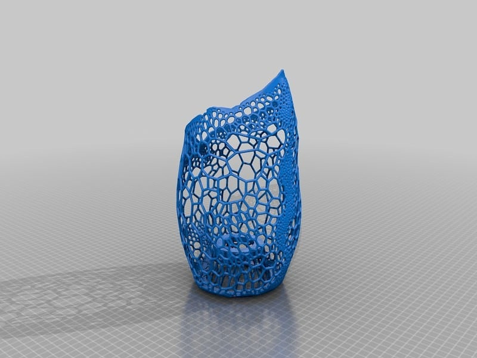 Leaf Lamp voronoi – 3D Baskı Modeli