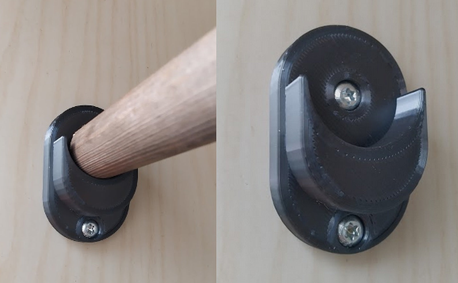 Universal Broomstick Coat hanger askı – 3D Baskı Modeli