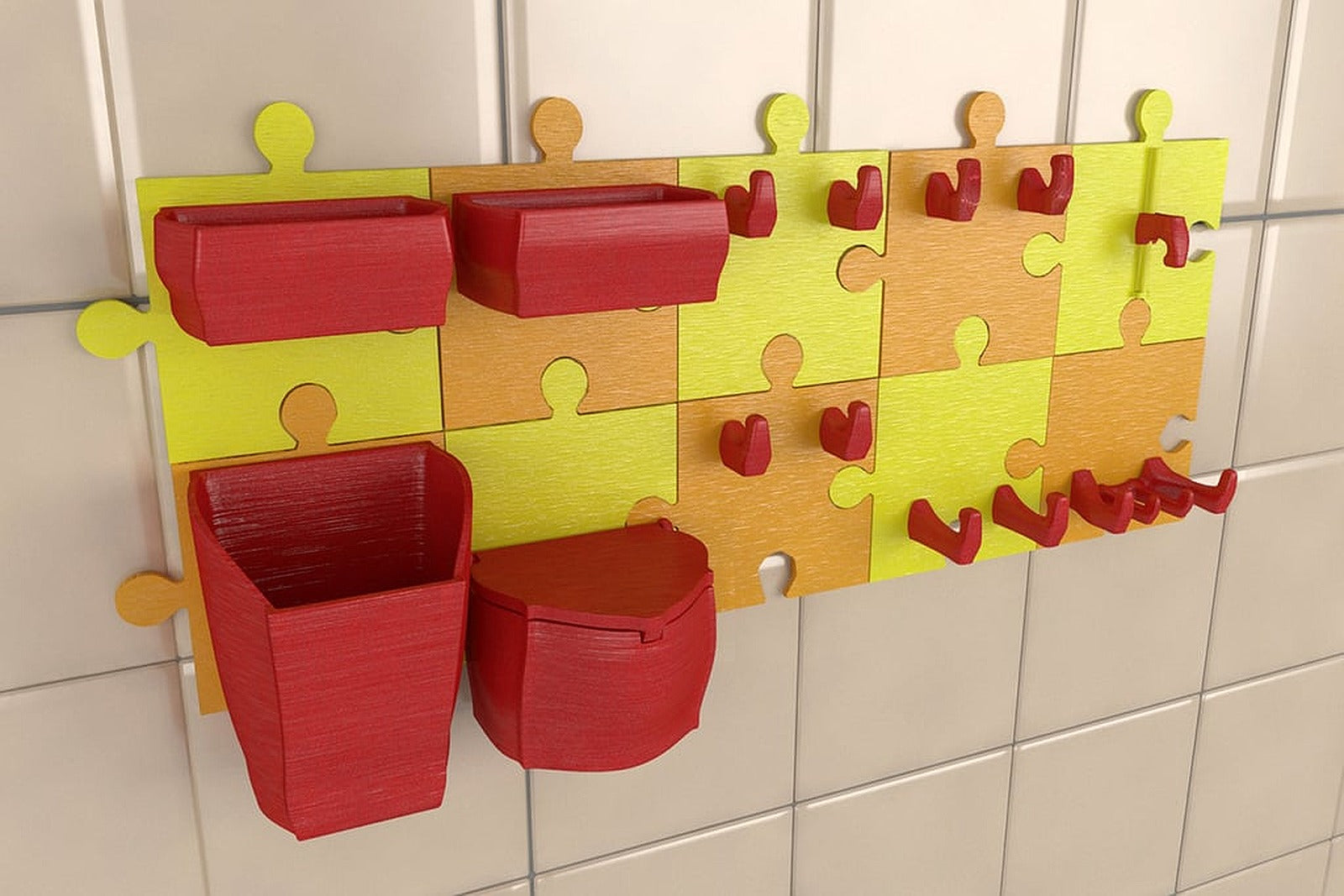 Puzzle for kitchen – 3D Baskı Modeli