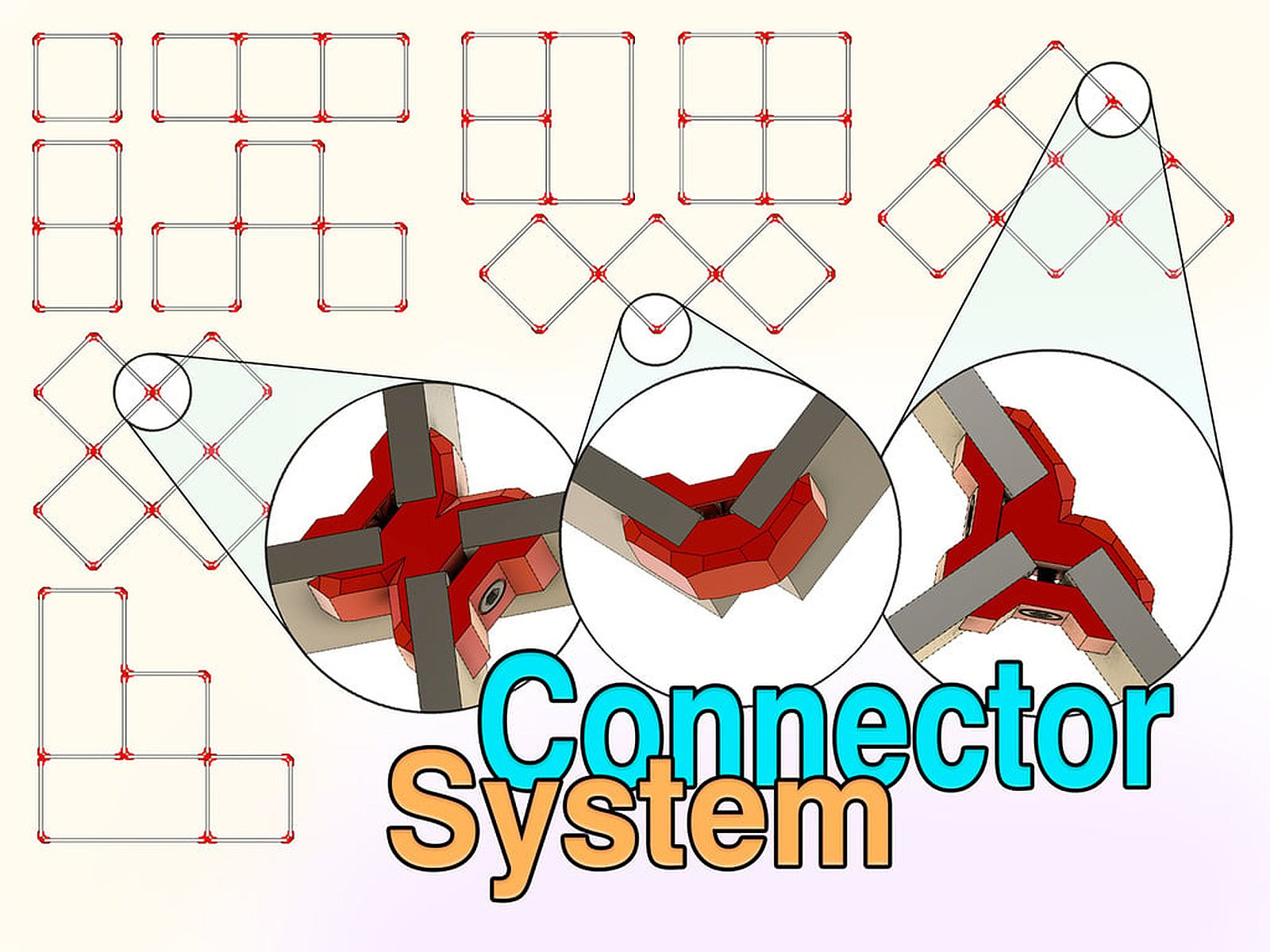 Universal Connector System – 3D Baskı Modeli