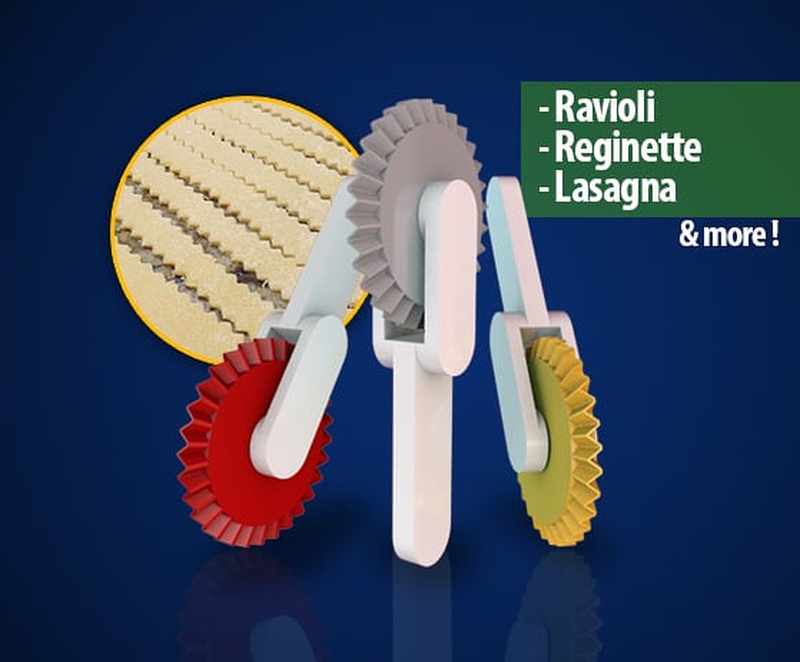 Pasta Cutter – 3D Baskı Modeli