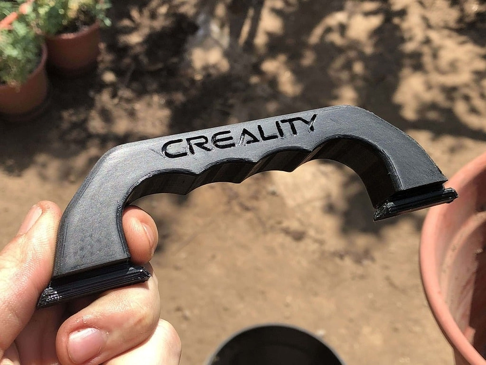 Ender 3 Carrying Handle - Creality Logo – 3D Baskı Modeli