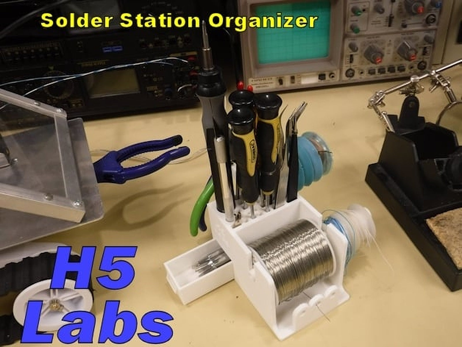 Solder Station kutu/düzenleyici – 3D Baskı Modeli